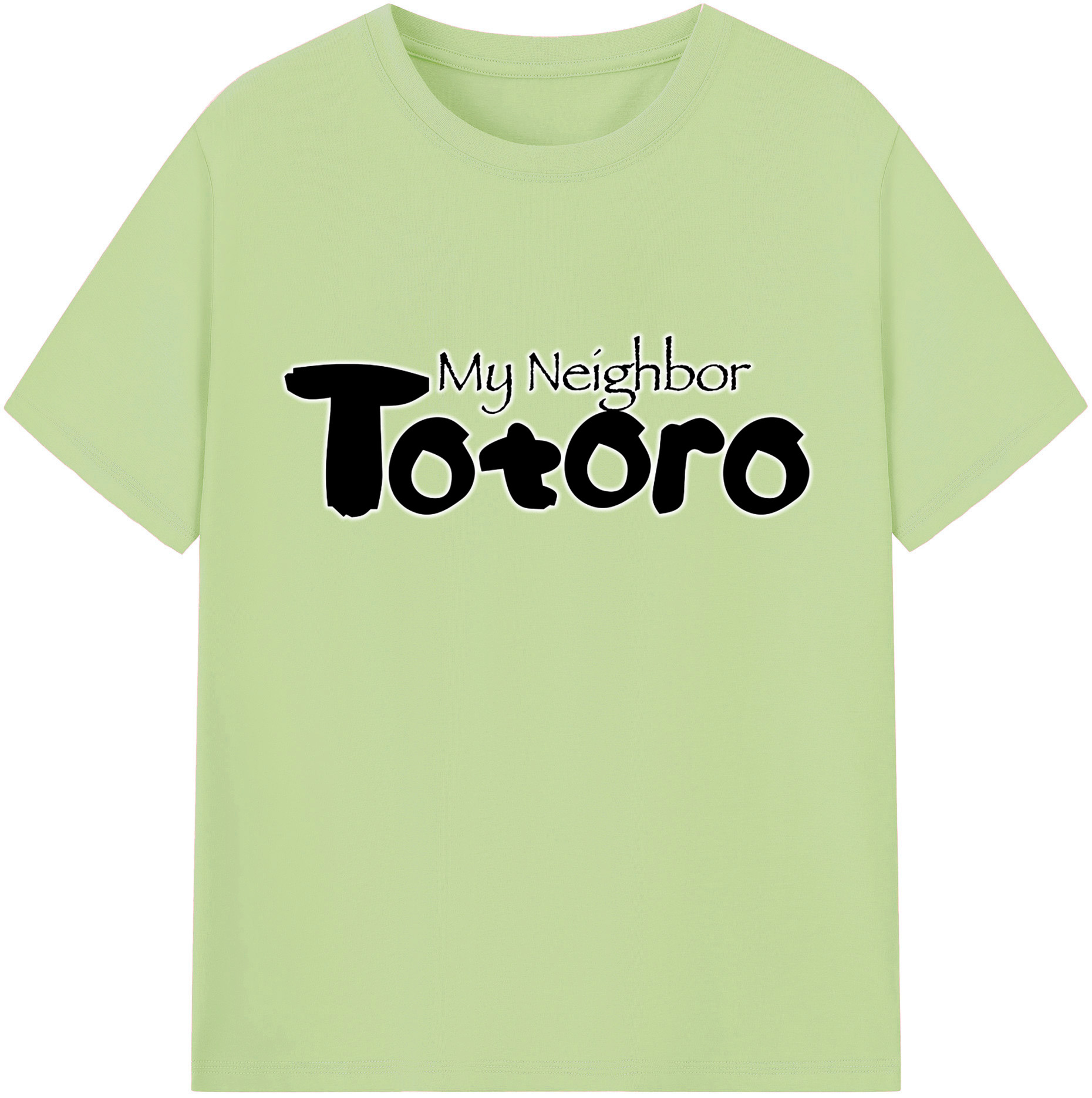 （画像用） となりのトトロ 草壁メイ 草壁サツキ My Neighbor Totoro Satsuki Kusakabe Mei Kusakabe 綿100％半袖Tシャツ（フロントプリント）